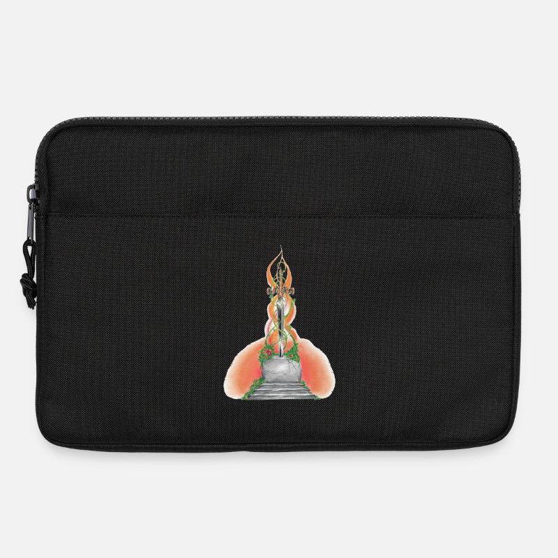 01. Kriegerseele - Laptoptasche 13" - Schwarz