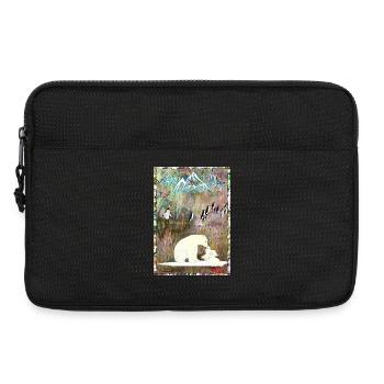 COOL Designer T-Shirt ORIGINAL PAUKNER GRNA - Laptop bag 13" - black - Front