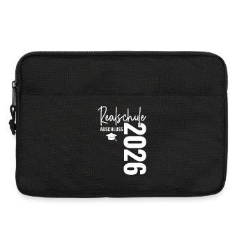 Realschule Abschluss - Realschulabschluss 2026 - Laptoptasche 13" - Schwarz - Vorne