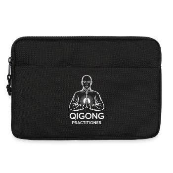Qigong Tai Chi - Laptop bag 13" - black - Front