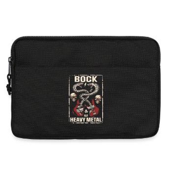 Heavy metal sophistiqué - Sacoche pour ordinateur portable 13 pouces - noir - Devant