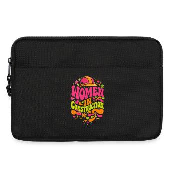 Women in Construction Craftswomen Power - Laptop bag 13" - black - Front
