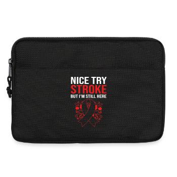 Stroke Stroke - Sacoche pour ordinateur portable 13 pouces - noir - Devant