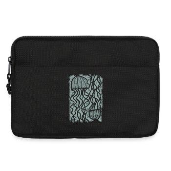 Jellyfish Ocean Hand Drawn - Laptop bag 13" - black - Front