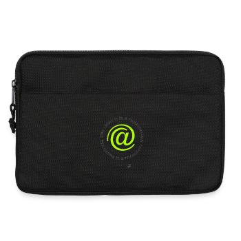 Réplication du logo Neon @ Circle - Sacoche pour ordinateur portable 13 pouces - noir - Devant
