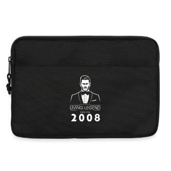 18. Geburtstag Living Legend (GENT) since 04/2008 - Laptoptasche 13" - Schwarz - Vorne