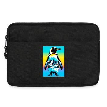 penguin - Laptop bag 13" - black - Front