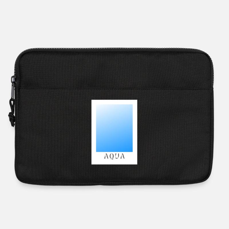 Aqua - Laptoptasche 13" - Schwarz