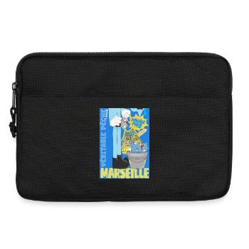 Marseille Poiscaille Fraîche - Sacoche pour ordinateur portable 13 pouces - noir - Devant