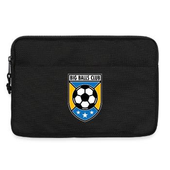 Insigne de football du Big Balls Club - Sacoche pour ordinateur portable 13 pouces - noir - Devant