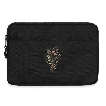 Blumenstrauß für Mama - Laptoptasche 13" - Schwarz - Vorne