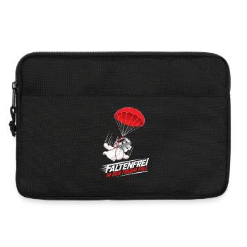 Fallschirm Bügeln Extremsport - Laptoptasche 13" - Schwarz - Vorne
