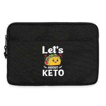 Keto - Laptoptasche 13" - Schwarz - Vorne