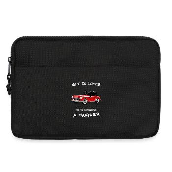 Red Convertible Crime Meme Ravens - Laptop bag 13" - black - Front