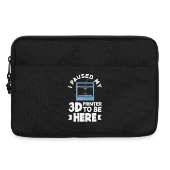 Ich Habe Meinen 3D Drucker Pausiert Lustig - Laptoptasche 13" - Schwarz - Vorne