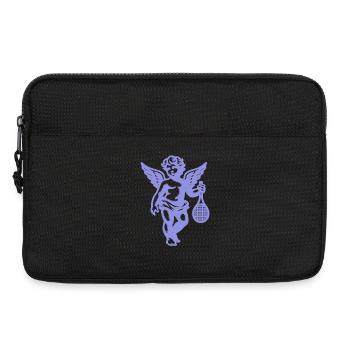 Tennis Fun Hoodie Angel Cherub Retro Renaissance - Laptop bag 13" - black - Front