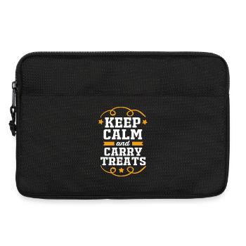 Dog trainer - Laptop bag 13" - black - Front