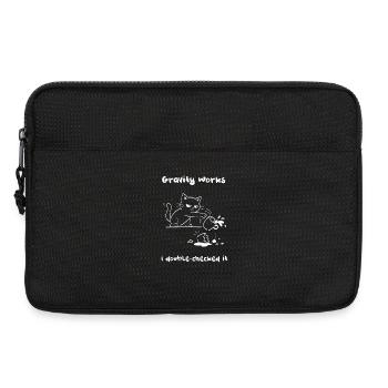 Hangover Dumps Coffee – Gravity Works - Laptop bag 13" - black - Front