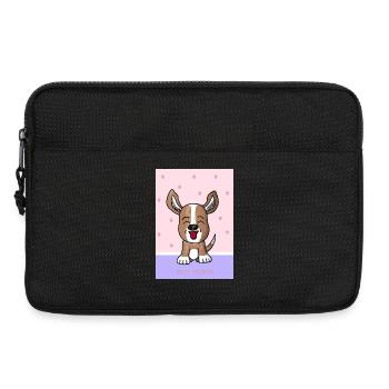 Kawaii Dog Best Friend - Laptop bag 13" - black - Front
