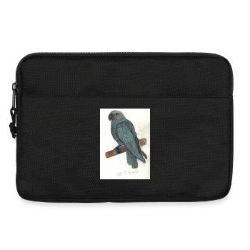 Papagei - Laptoptasche 13" - Schwarz - Vorne