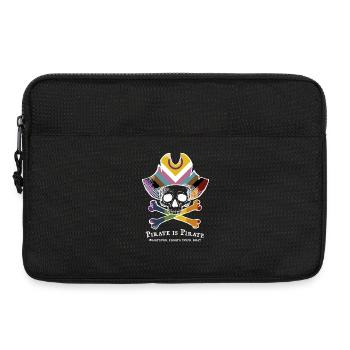 Pirate is Pirate - Laptop bag 13" - black - Front