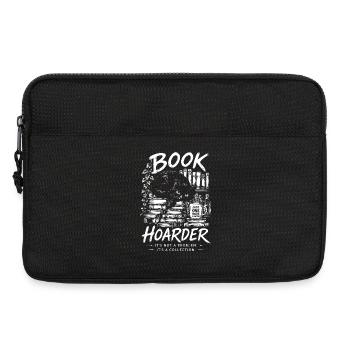 Book Hoarder : C’est une collection d’œuvres d’art félines - Sacoche pour ordinateur portable 13 pouces - noir - Devant