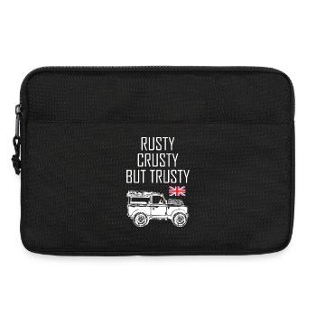 Rusty_Crusty_but_Trusty - Sacoche pour ordinateur portable 13 pouces - noir - Devant