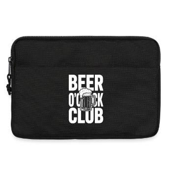 Club de l’Heure de la Bière - Sacoche pour ordinateur portable 13 pouces - noir - Devant
