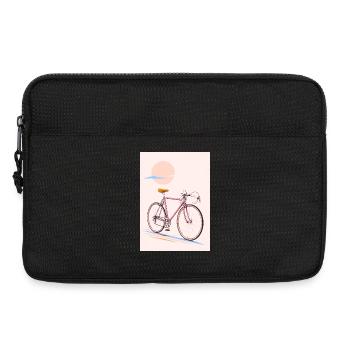 The Ride — Retro Cruiser/pink - Laptop bag 13" - black - Front