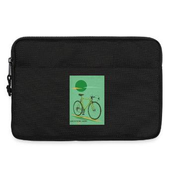 The Ride — Retro Cruiser/mode aventure/rose - Sacoche pour ordinateur portable 13 pouces - noir - Devant
