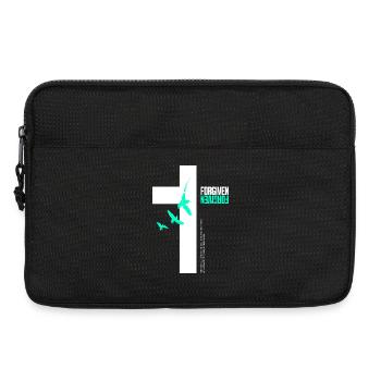 Croix Pardonnée & Oiseaux Volants - Sacoche pour ordinateur portable 13 pouces - noir - Devant