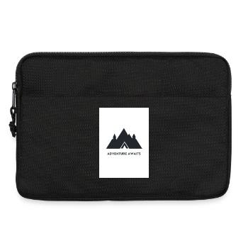 Adventure Awaits Berge Design - Laptoptasche 13" - Schwarz - Vorne