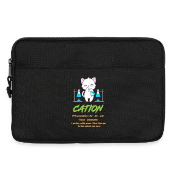 Chemielehrer Chemie Chemiker - Laptoptasche 13" - Schwarz - Vorne