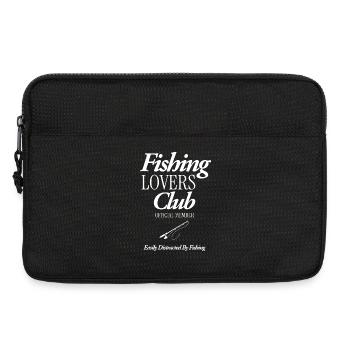 Fishing Lovers Club - Laptoptasche 13" - Schwarz - Vorne