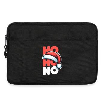 Ho Ho No Weihnachten - Laptoptasche 13" - Schwarz - Vorne