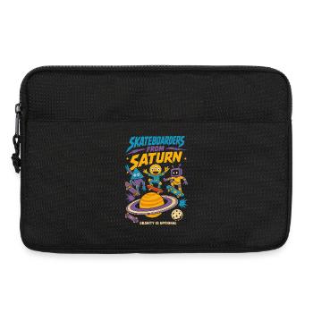 Skateurs de Saturne - Sacoche pour ordinateur portable 13 pouces - noir - Devant