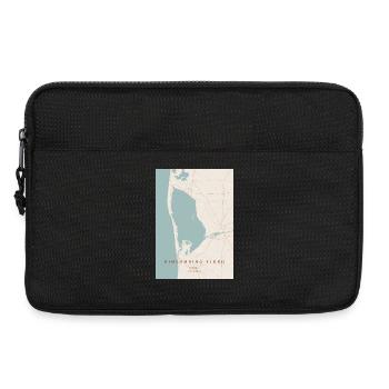 Ringkøbing Fjord Danmark - Laptop bag 13" - black - Front