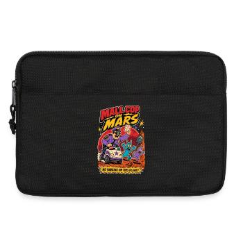 Agent de centre commercial sur Mars – Humour de stationnement extraterrestre - Sacoche pour ordinateur portable 13 pouces - noir - Devant