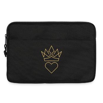HERZKRONE // KINGDOM OF HEAVEN - Laptoptasche 13" - Schwarz - Vorne