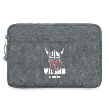 Viking Fitness Musculation Gym Fighter Symbole - Sacoche pour ordinateur portable 13 pouces - gris chiné - Devant