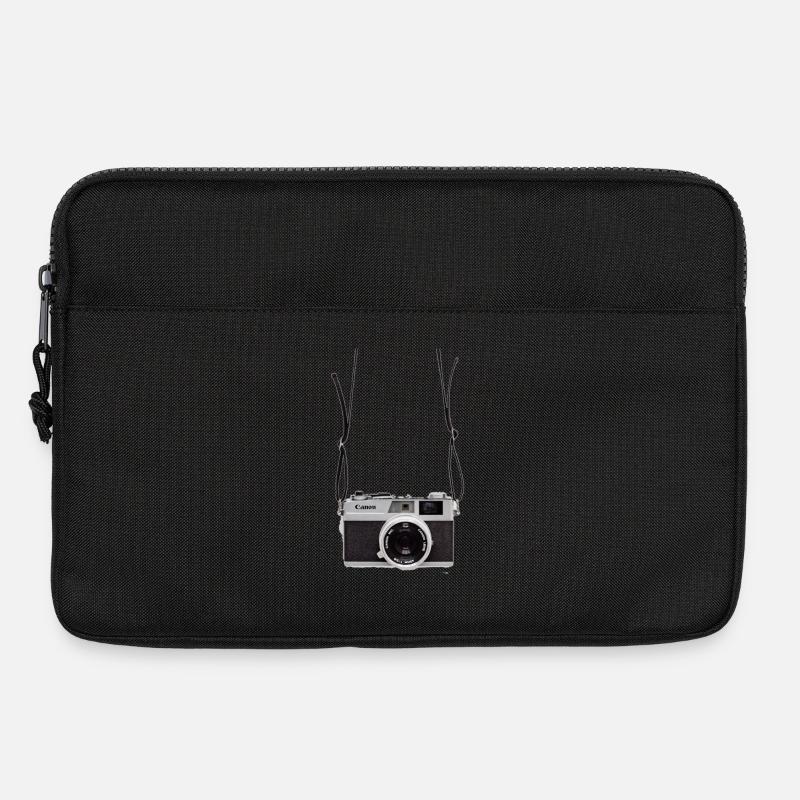 Retro Kamera - Laptoptasche 13" - Schwarz