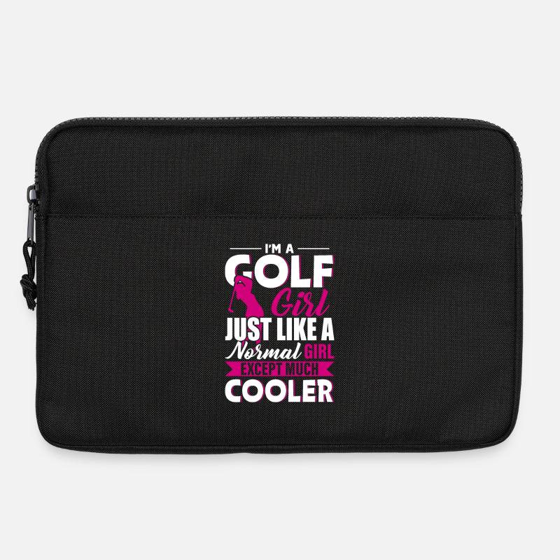 Golferin - Laptoptasche 13" - Schwarz