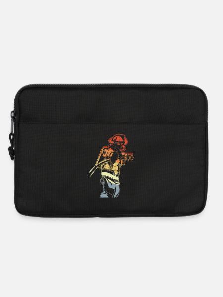 Feuerwehrmann - Laptoptasche 13" - Schwarz