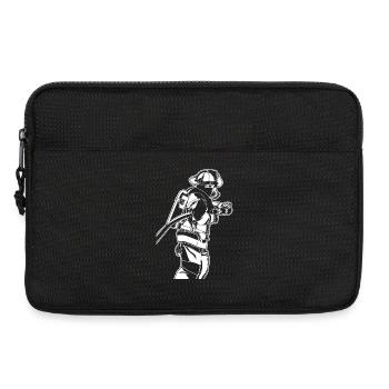 Firefighter Sketch - Laptop bag 13" - black - Front