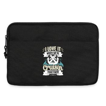 Cruise Couple Couples Friends - Laptop bag 13" - black - Front