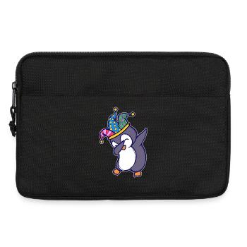 Seevogel Cool Süß Pinguin Tier Lustig Vogel - Laptoptasche 13" - Schwarz - Vorne