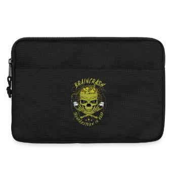 Brain Chaos Skull - Laptop bag 13" - black - Front