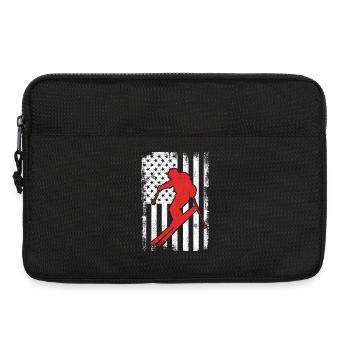 4 juillet Ski USA - Sacoche pour ordinateur portable 13 pouces - noir - Devant