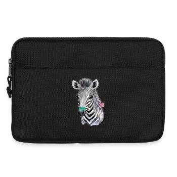 Poulains zébes - Sacoche pour ordinateur portable 13 pouces - noir - Devant
