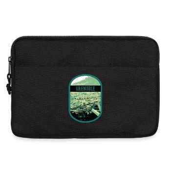 Panoramic Grenoble: Single View Cable Car - Laptop bag 13" - black - Front